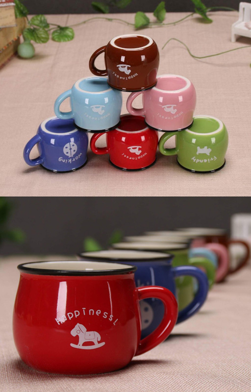 Promo spesial Mug Keramik Vintage Warna Warni dengan Rp 54 